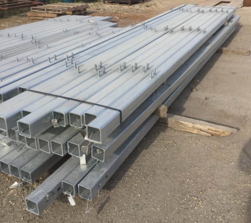 Guardrails - galvanized steel used at a large Hydro Power Generation Station